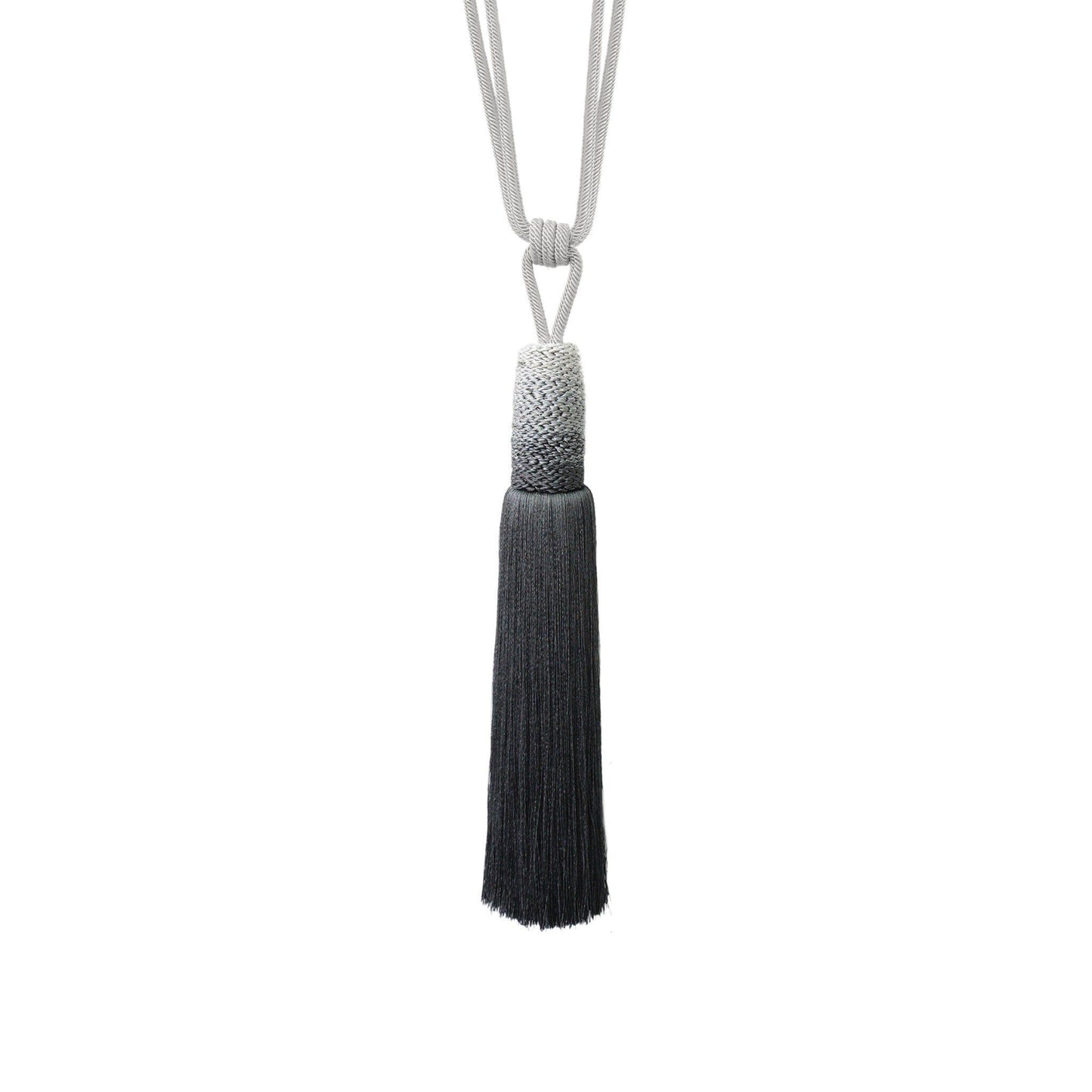 Jones Ombre Tassel Tieback - Graphite