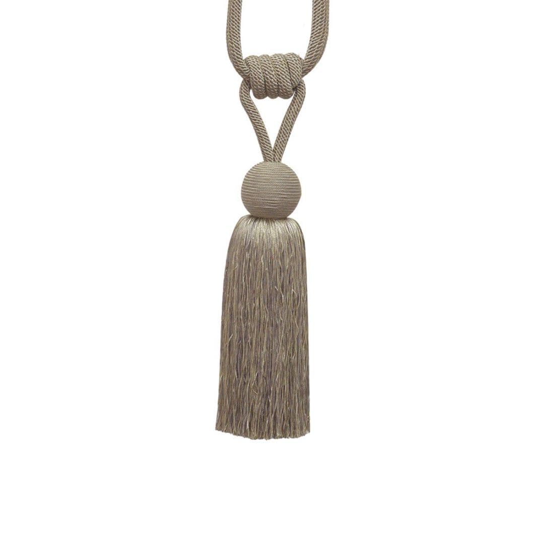 Jones Orb Tassel Tieback - Biscuit