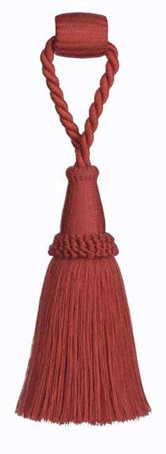 Hallis Kensington Tassel Tiebacks (Pair) - Terracotta