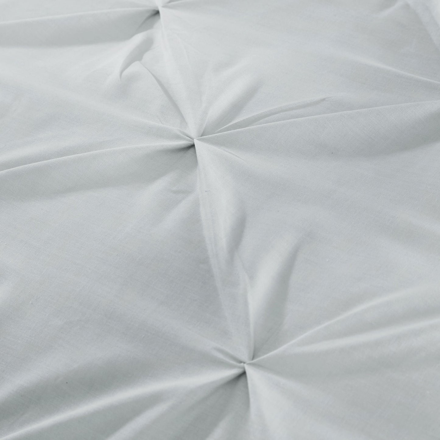 Lara Duvet Cover Set by Serene in Silver - Duvet Cover Set - Serene