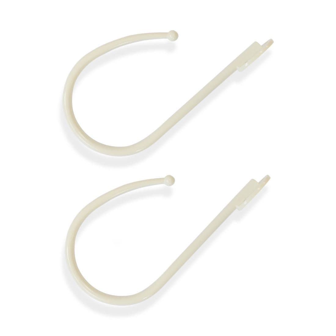 Laura Ashley Metal Curtain Holdbacks (Pair) - Cream