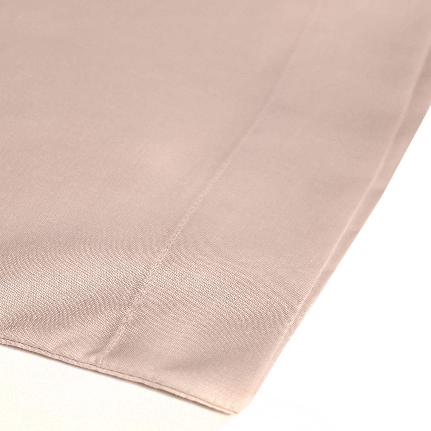 Plain Dyed Pair of Housewife Pillowcases by Serene in Blush 50 x 75cm - Pair of Housewife Pillowcases - Serene