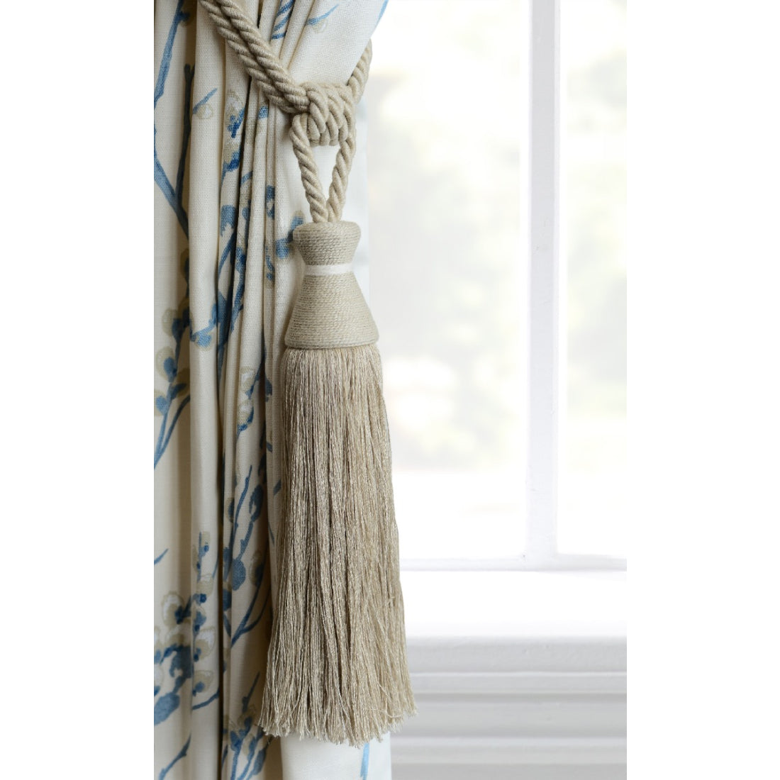 Laura Ashley Rhiannon Tassel Tieback - Linen