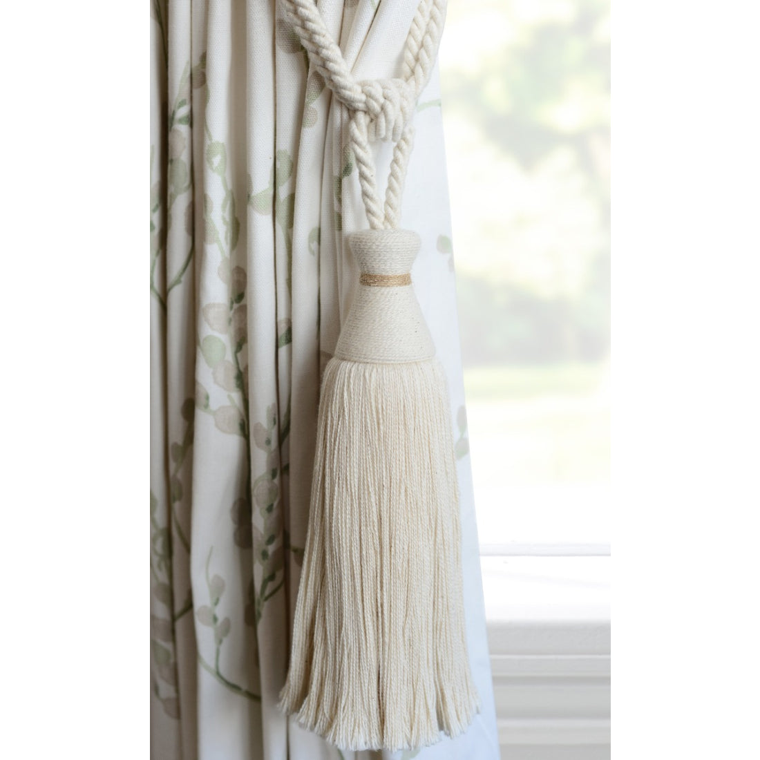 Laura Ashley Rhiannon Tassel Tieback - Natural