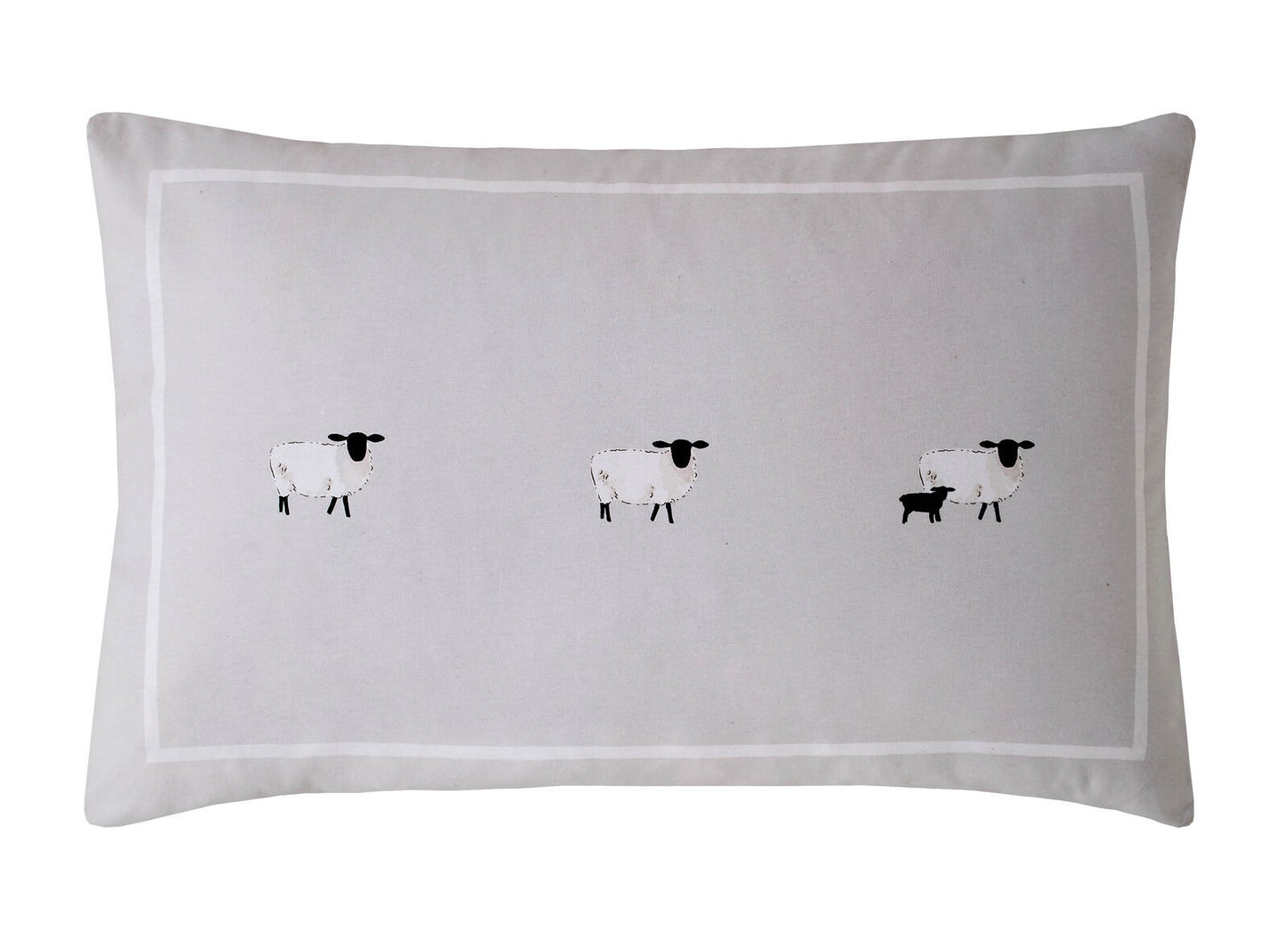 Sophie Allport Sheep Duvet Cover Set - Oatmeal