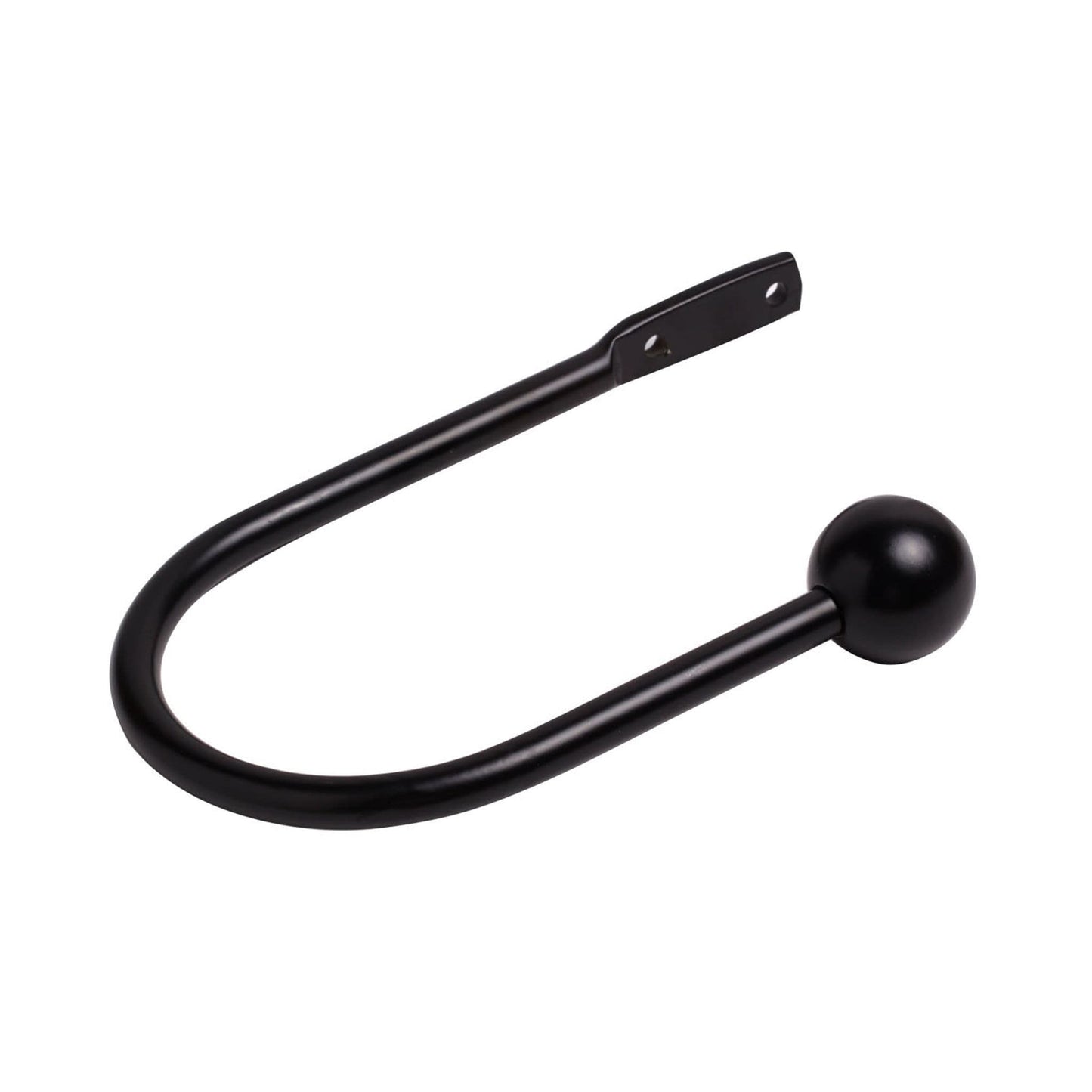 Speedy Ball Metal Curtain Holdbacks (Pair) - Matt Black