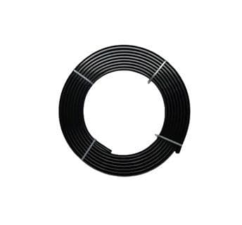 Speedy Streamline PVC Coiled Curtain Track - Black