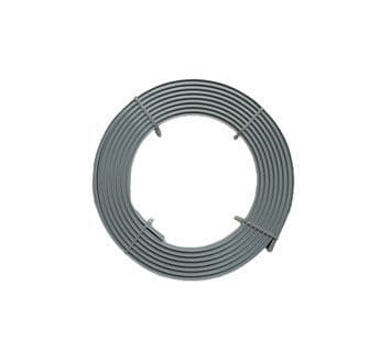 Speedy Streamline PVC Coiled Curtain Track - Silver