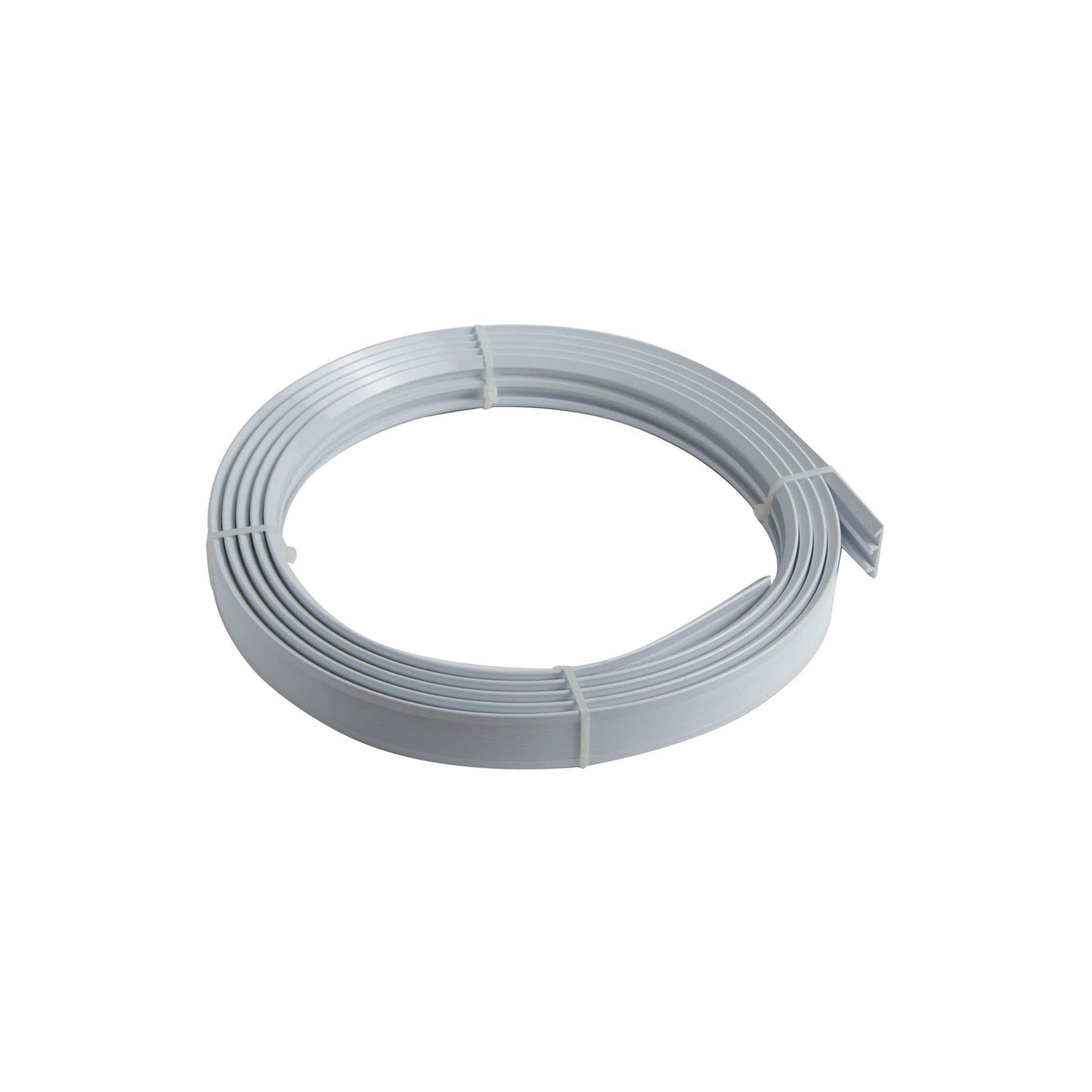 Speedy Streamline PVC Coiled Curtain Track - White