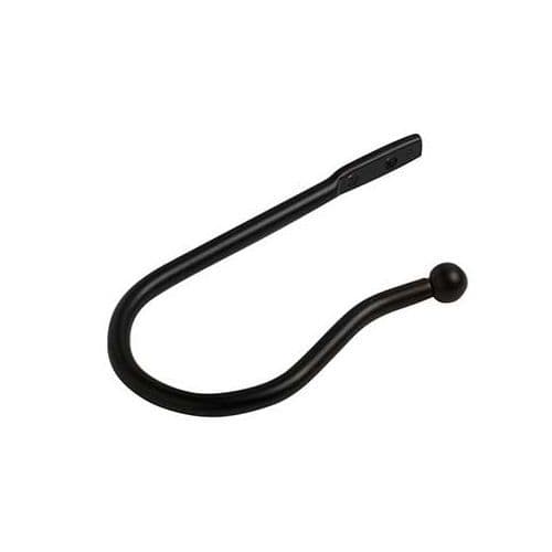Speedy Voile Metal Curtain Holdbacks (Pair) - Black