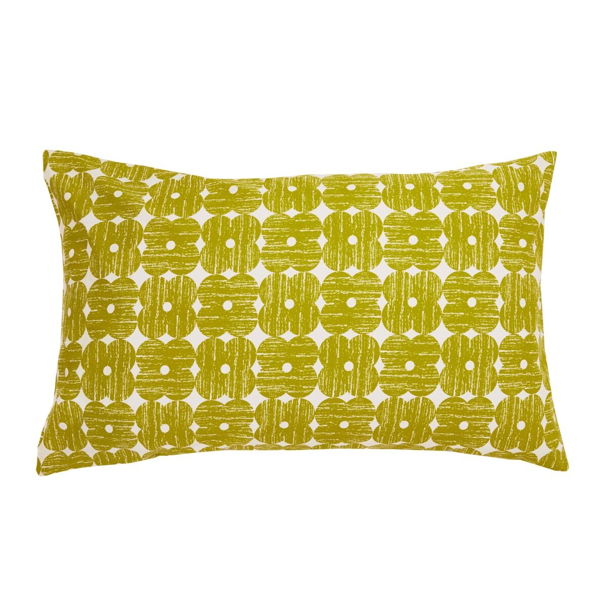 Orla Kiely Textured Flower Duvet Cover Set - Lilac/Moss