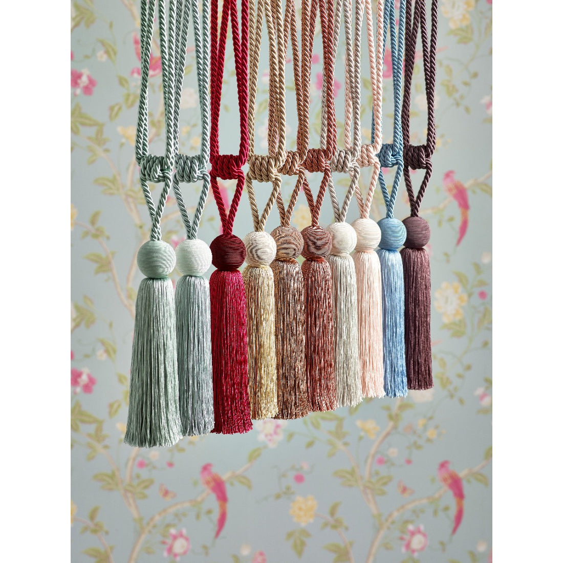 Laura Ashley Theodora Tassel Tieback - Blush