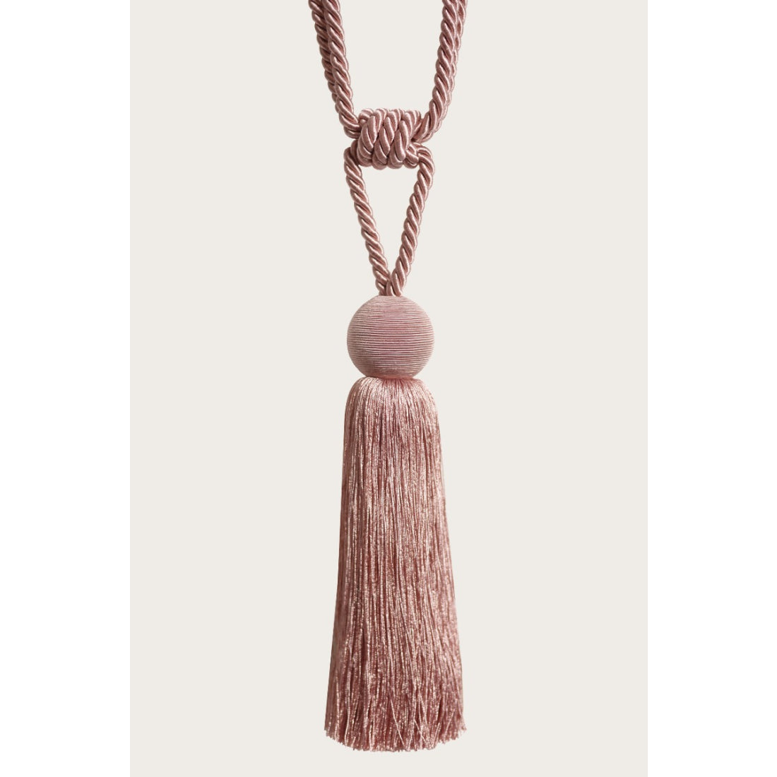Laura Ashley Theodora Tassel Tieback - Carnation