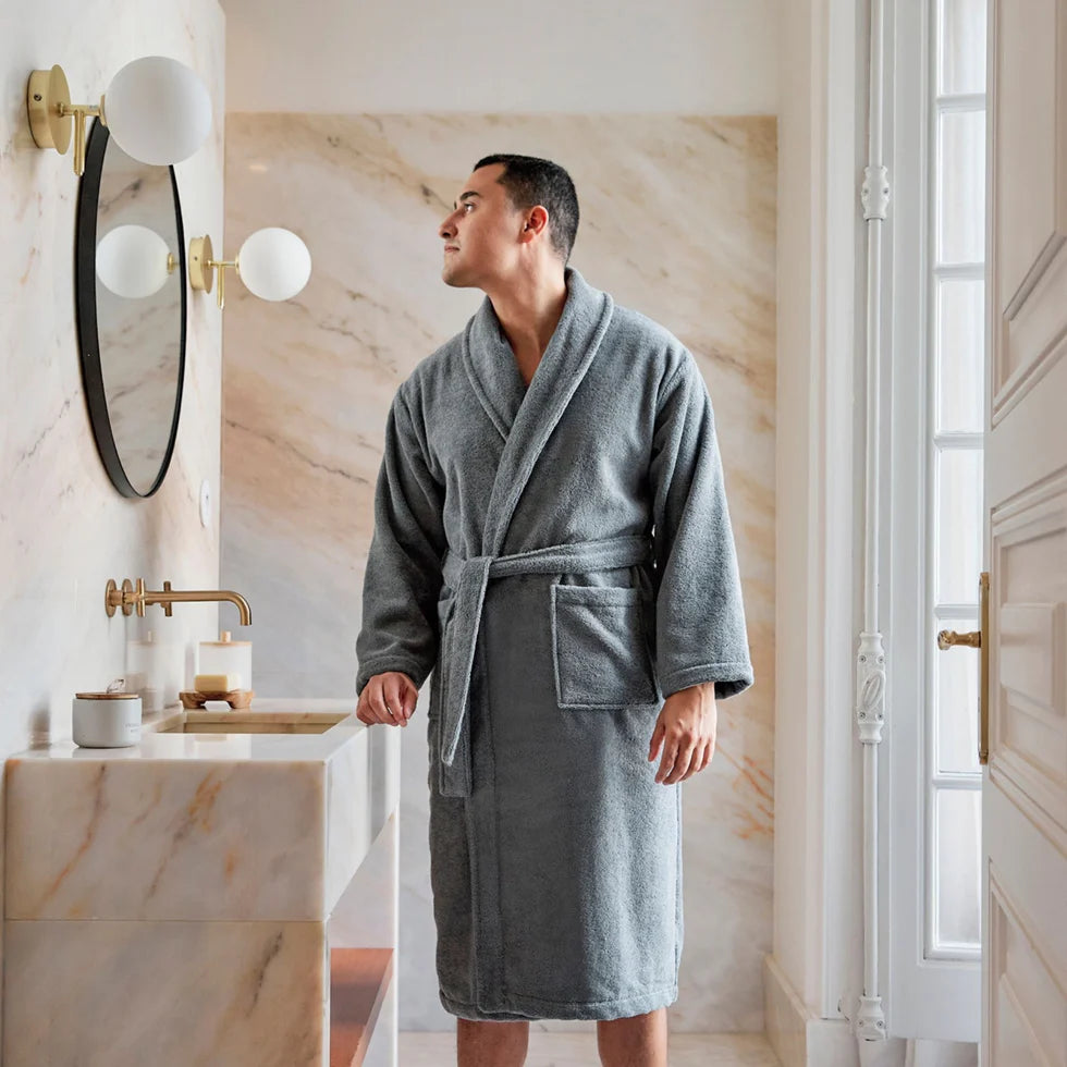 Torres Novas Bathrobe - Grey
