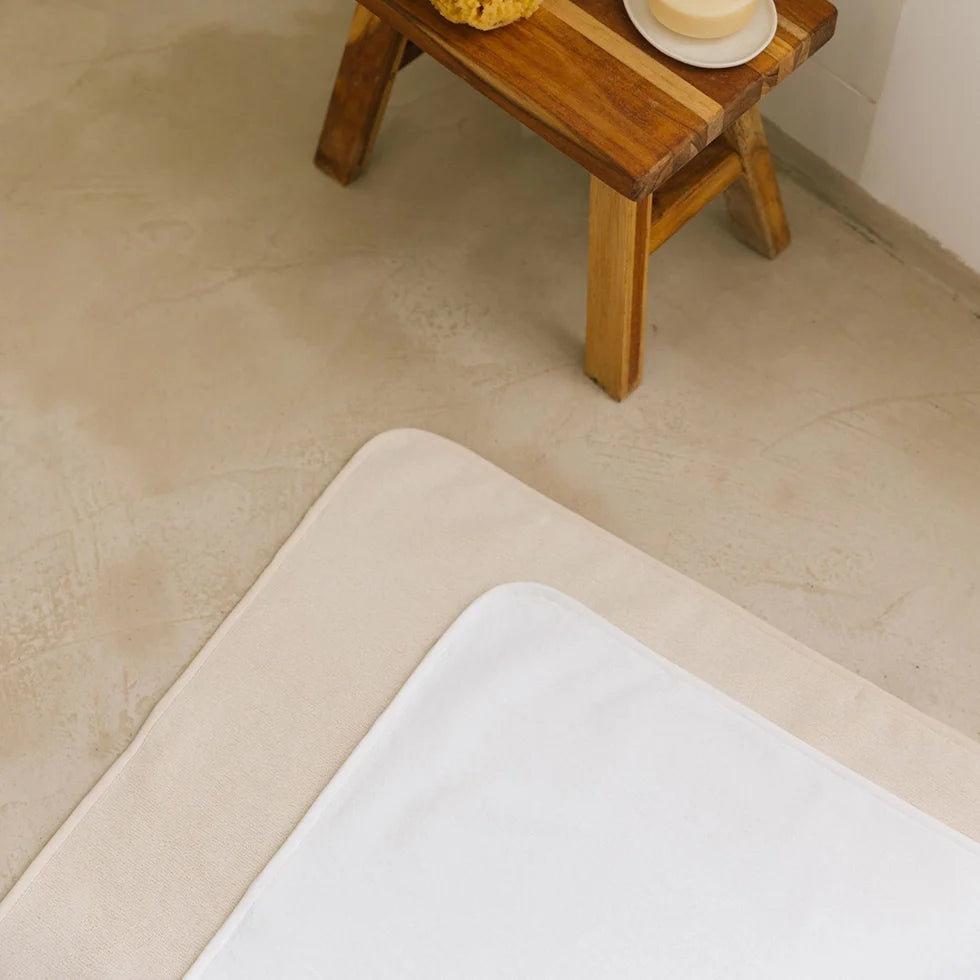 Torres Novas Mira Bath Mat - White