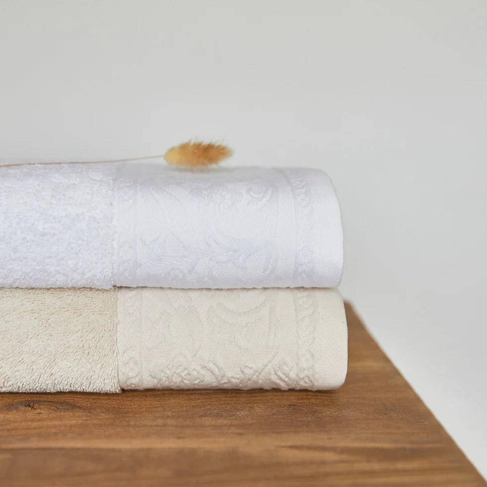 Torres Novas Royale Bath Towels - Natural