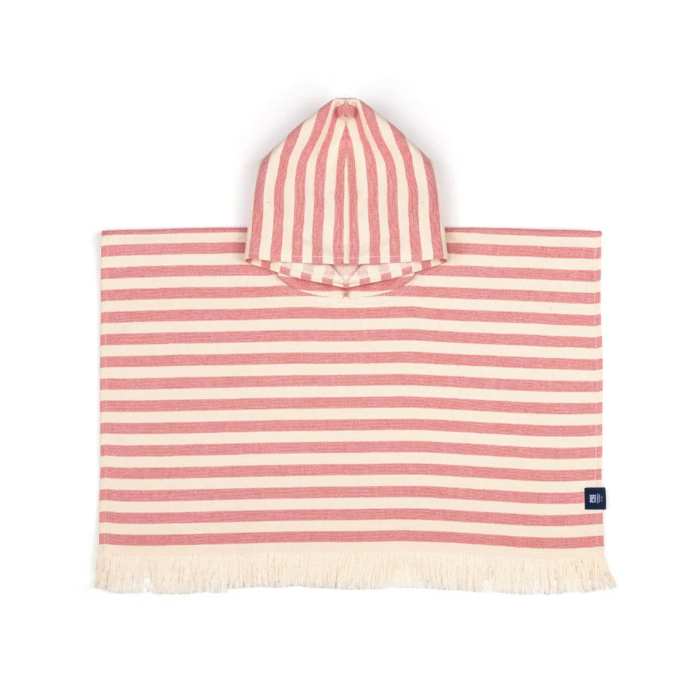 Torres Novas Barra Beach Poncho - Red