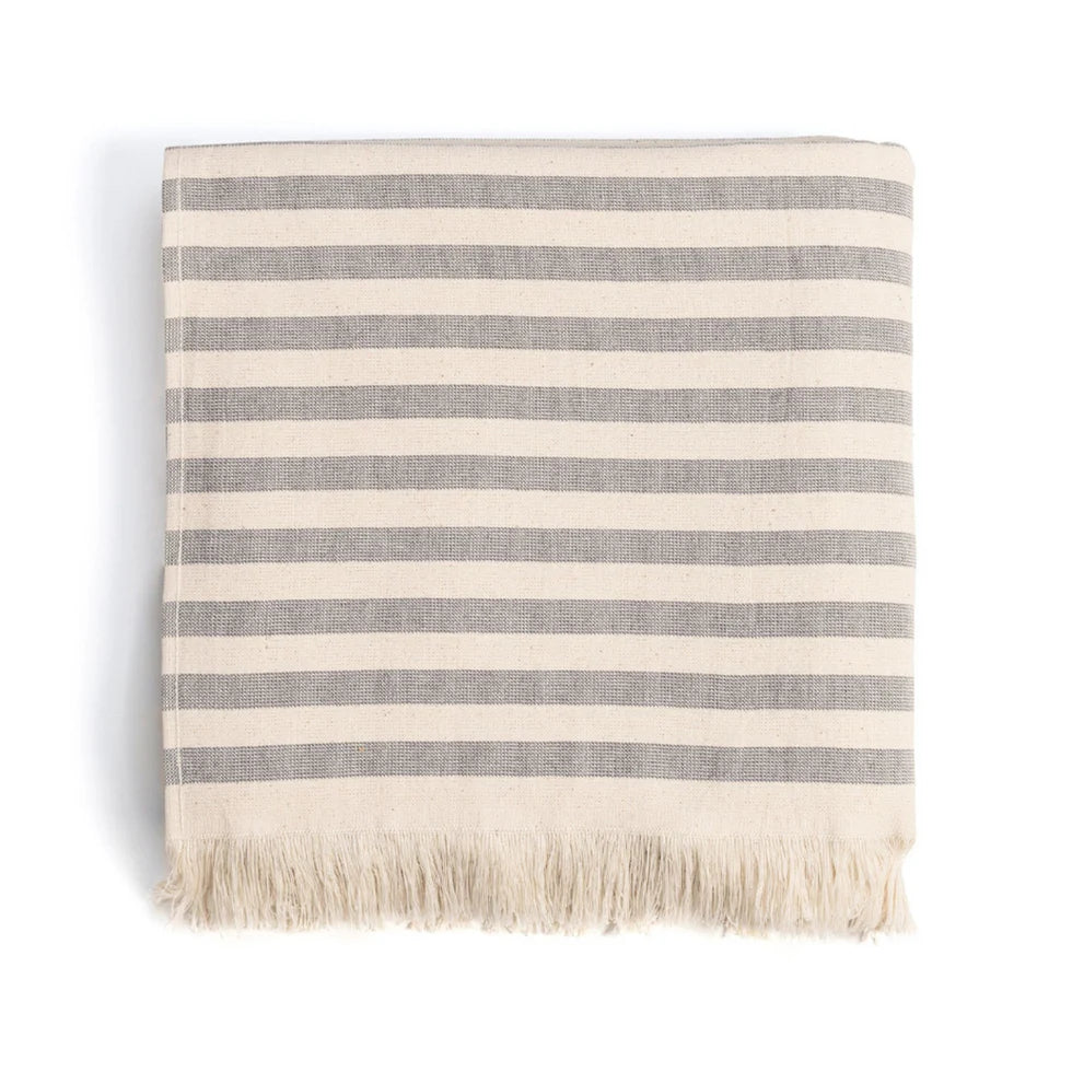 Torres Novas Barra Beach Towels - Grey