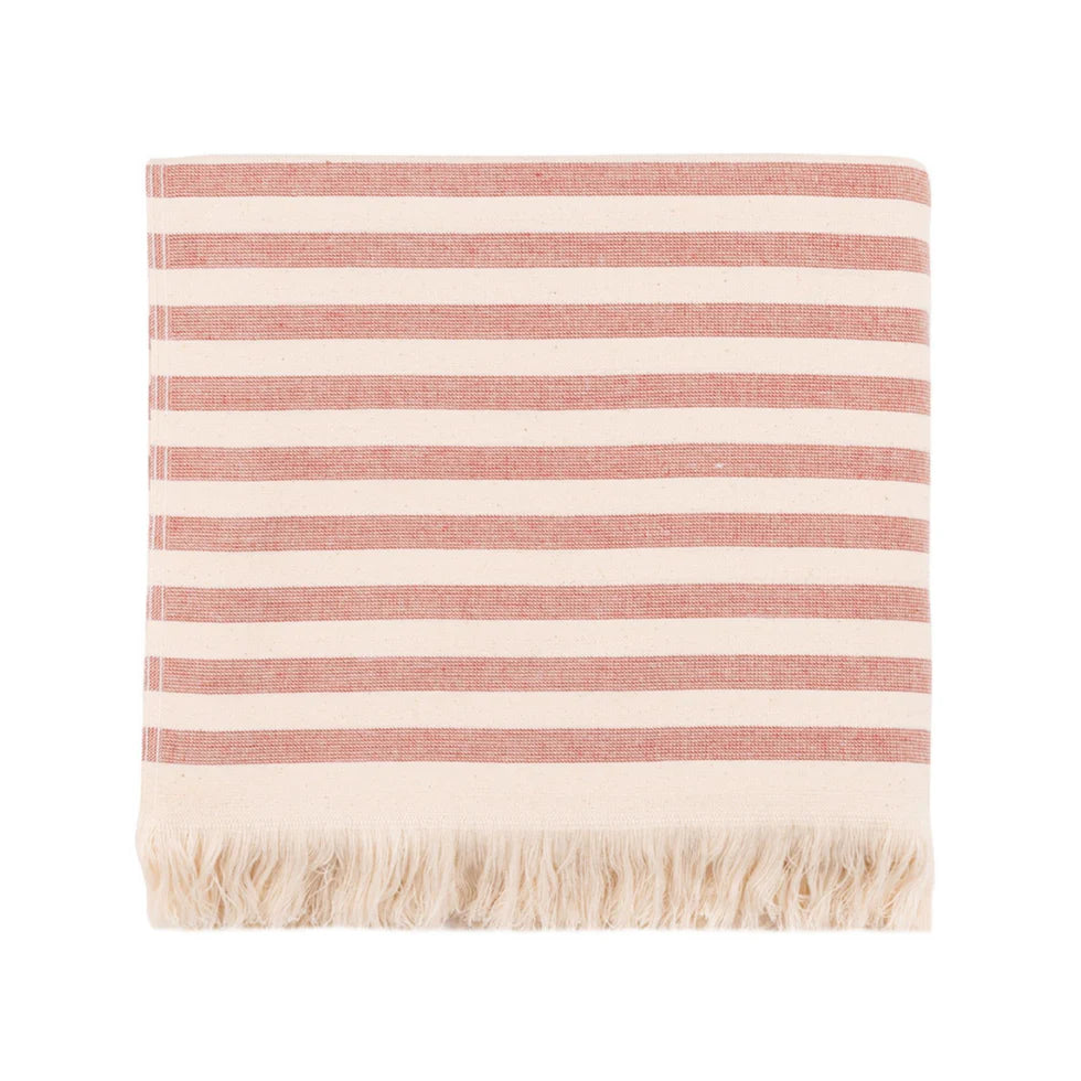 Torres Novas Barra Beach Towels - Terracotta