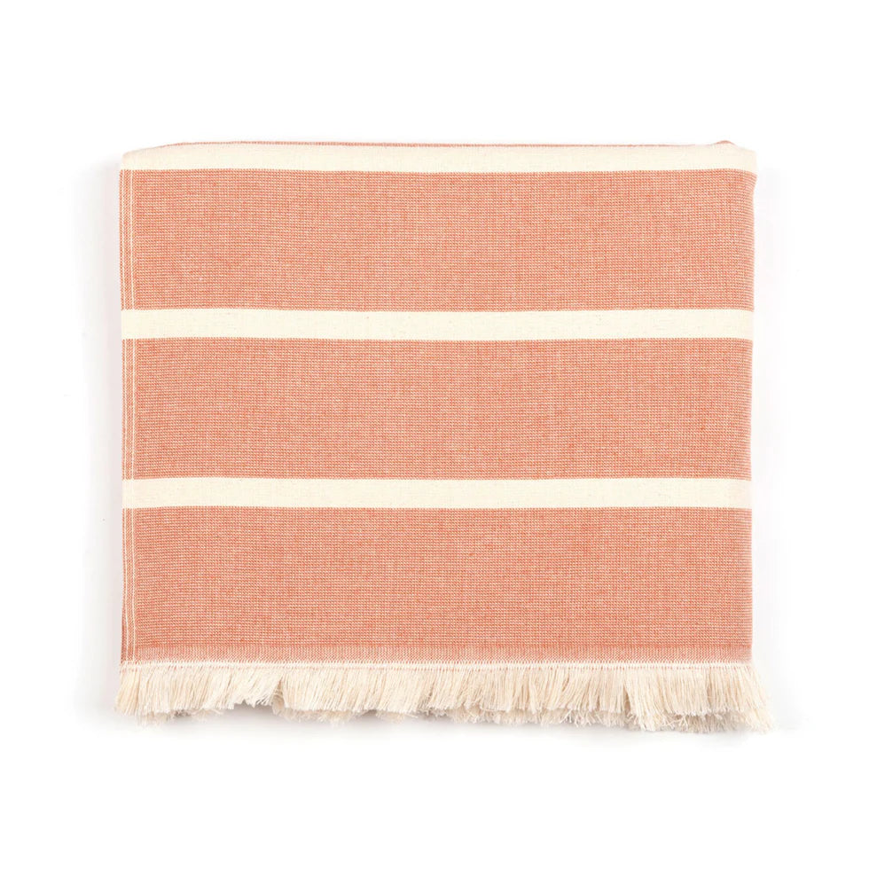 Torres Novas Belém Beach Towel - Terracotta