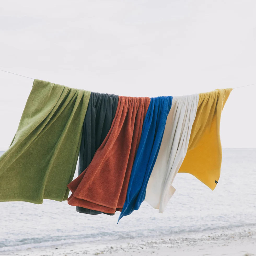 Torres Novas Mar Tranquilo Beach Towel - Terracotta