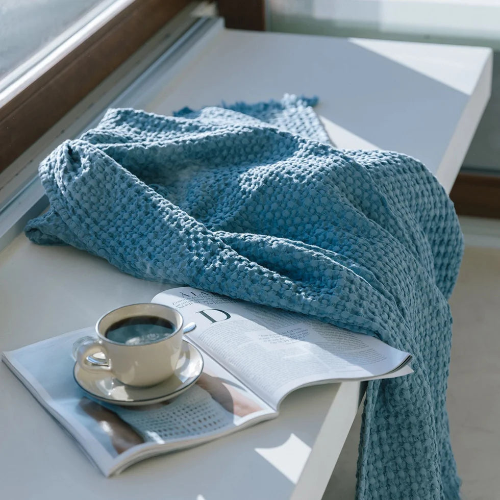 Torres Novas Santa Luzia Throw - Blue