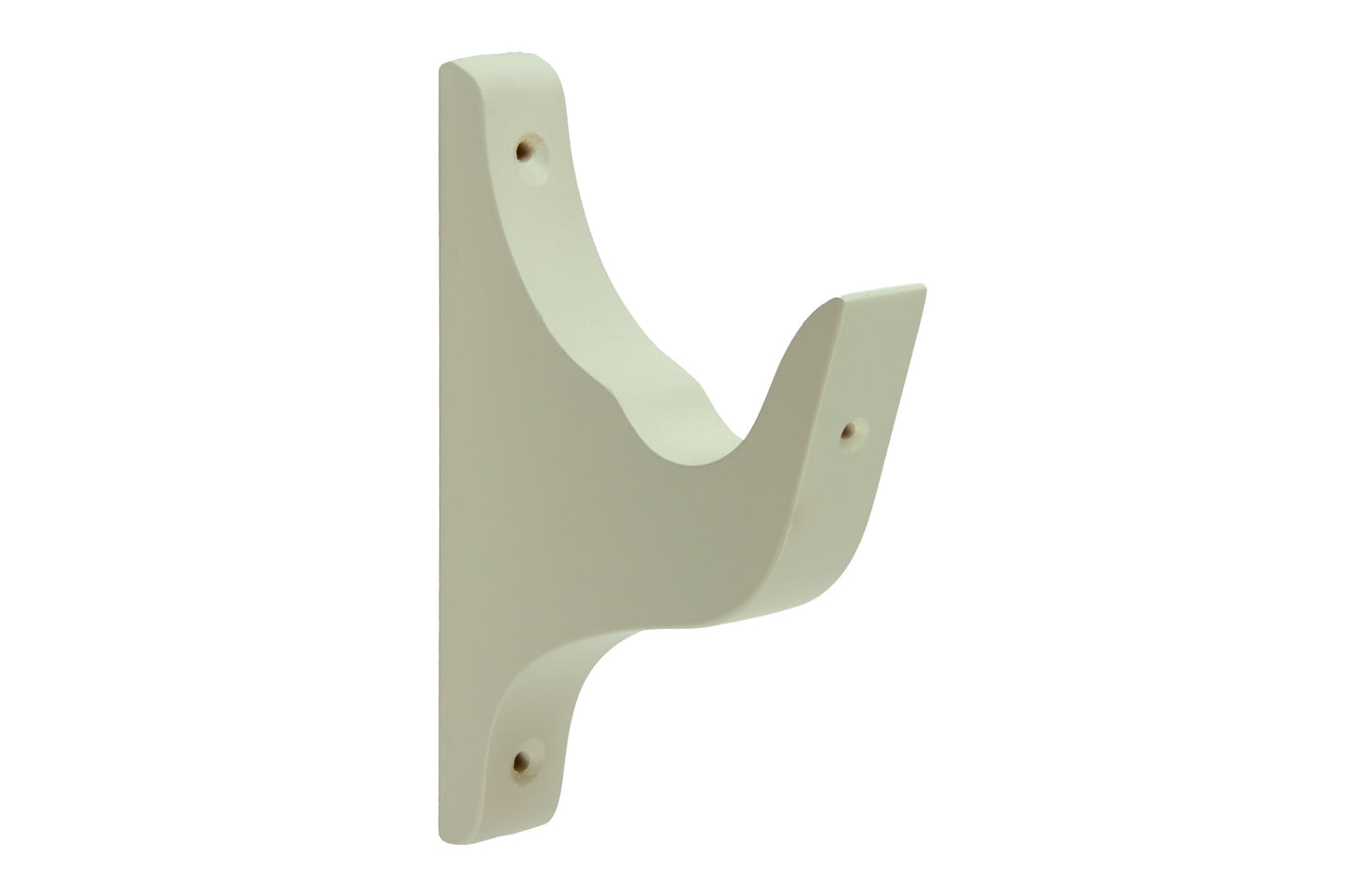 Hallis Modern Country 45mm Wooden Curtain Pole Architrave Bracket -Pearl