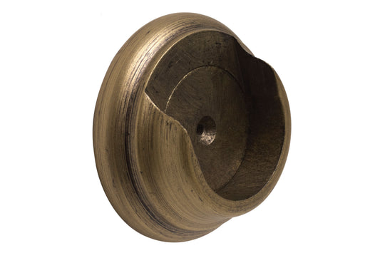 Hallis Modern Country 45mm Wooden Recess Bracket - Gold Black
