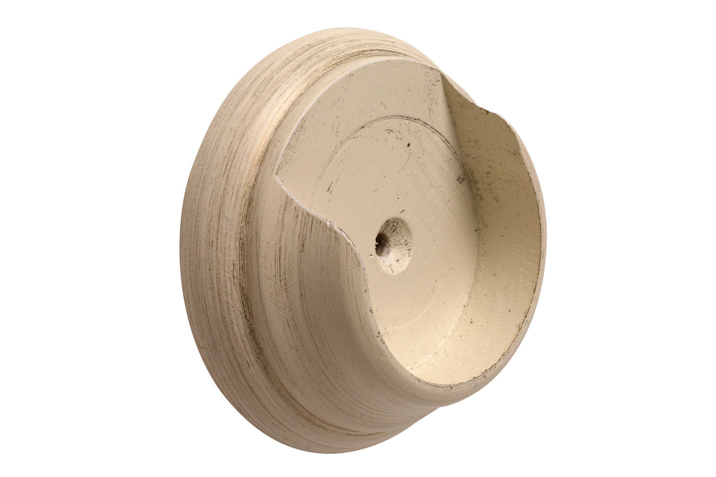 Hallis Modern Country 55mm Wooden Recess Bracket - Brushed Cream