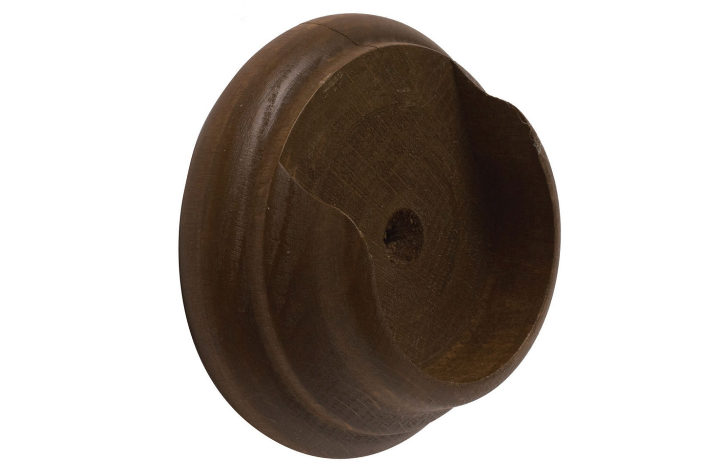 Hallis Modern Country 55mm Wooden Recess Bracket - Dark Oak