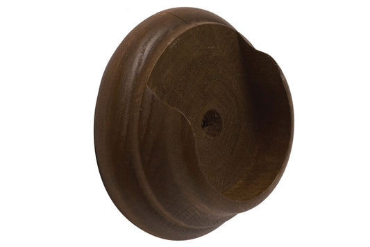 Hallis Modern Country 55mm Wooden Recess Bracket - Dark Oak