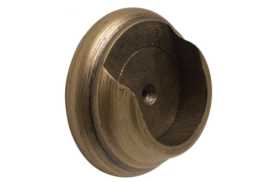 Hallis Modern Country 55mm Wooden Recess Bracket - Gold Black