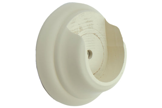 Hallis Modern Country 55mm Wooden Recess Bracket - Pearl