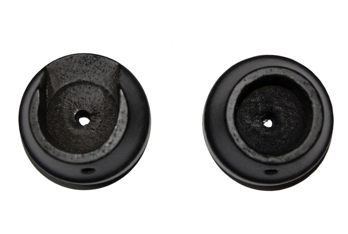 Hallis Woodline 28mm Wooden Recess Brackets (Pair) - Black