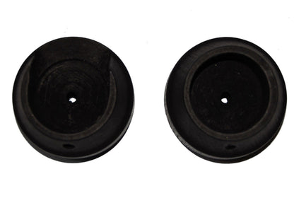 Hallis Woodline 35mm Wooden Recess Brackets (Pair) - Black