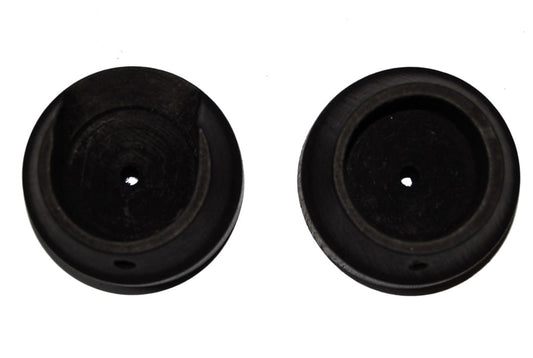 Hallis Woodline 35mm Wooden Recess Brackets (Pair) - Black