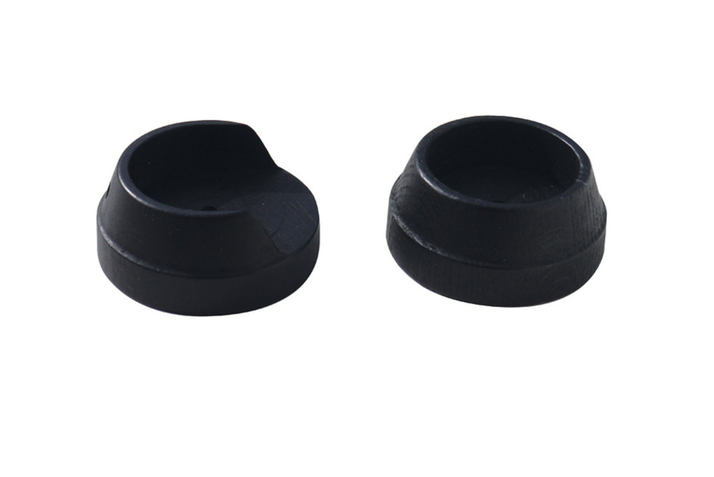 Hallis Woodline 50mm Wooden Recess Brackets (Pair) - Black