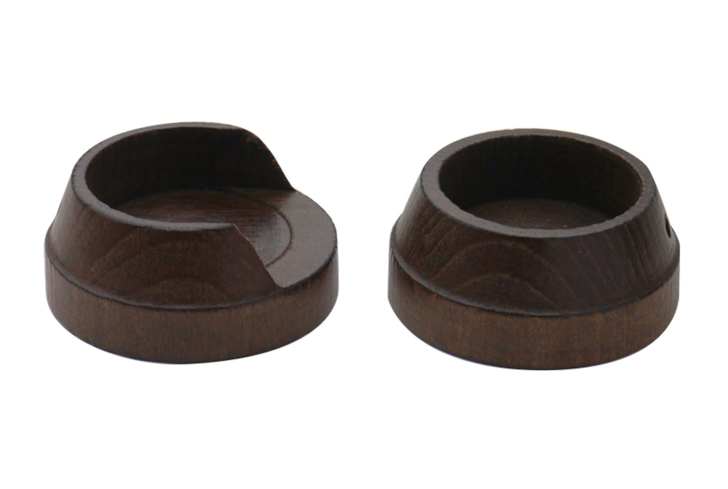 Hallis Woodline 50mm Wooden Recess Brackets (Pair) - Dark Oak