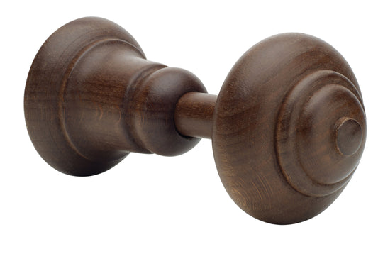 Hallis Woodline Large Wooden Curtain Holdback - Dark Oak