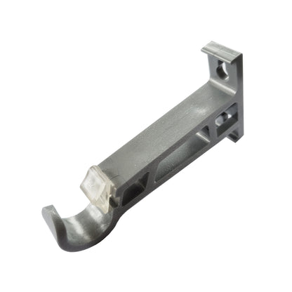 Speedy Crown 16/19mm Extendable Metal Curtain Pole - Silver