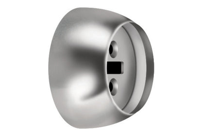 Hallis Neo 28mm Metal Curtain Pole Recess Brackets (Pair) - Stainless Steel