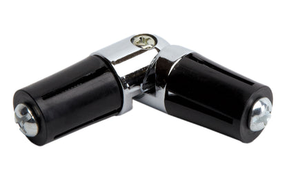 Hallis Neo 19mm Metal Curtain Pole Corner Joint - Chrome
