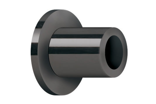 Hallis Neo 19mm Metal Curtain Pole Recess Brackets (Pair) - Black Nickel