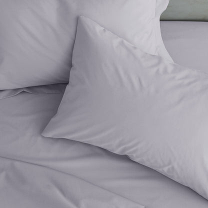 Catherine Lansfield Easy Iron Percale Fitted Sheet - Lilac