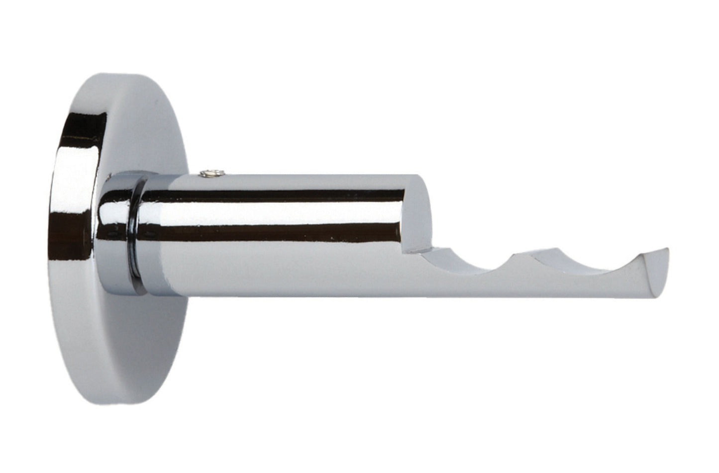 Hallis Neo 28mm Metal Curtain Pole Passing Bracket - Chrome