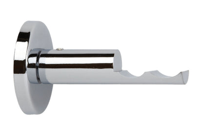 Hallis Neo 28mm Metal Curtain Pole Passing Bracket - Chrome