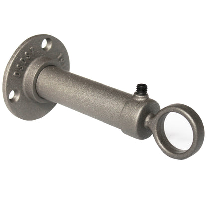 Speedy Industrial 22/25mm Extendable Metal Curtain Pole - Gunmetal