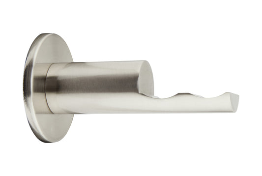 Hallis Neo 35mm Metal Curtain Pole Passing Bracket - Stainless Steel