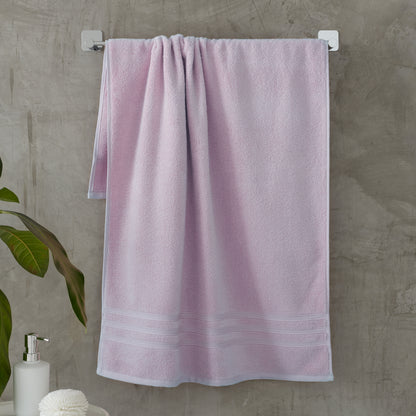 Catherine Lansfield Zero Twist Bath Towels - Lilac