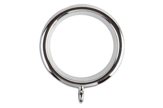 Neo 35mm Metal Curtain Rings (Pack of 6) - Chrome